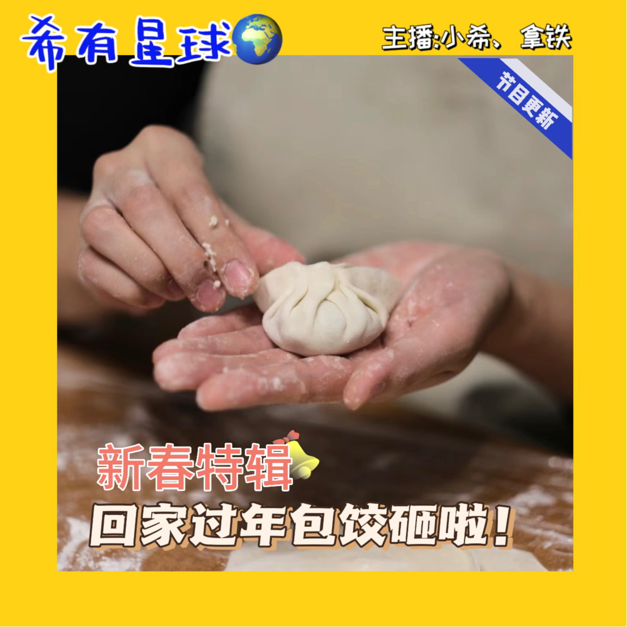010 新春特辑!南北年俗集结令，大家一起包饺砸|她能量：9/100个女性故事 episode artwork