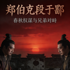 郑伯克段于鄢：教科书级春秋权力博弈，藏着人性最狠的算计