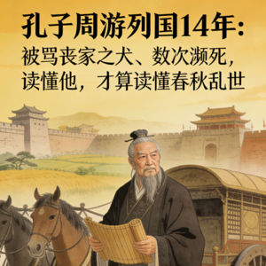 孔子周游列国14年：被骂丧家之犬、数次濒死，读懂他，才算读懂春秋乱世