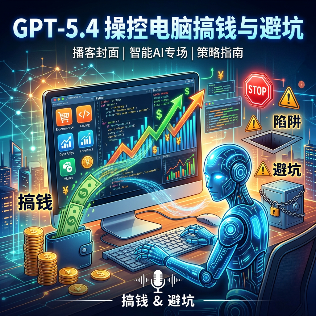 【科技路边摊】GPT-5.4操控电脑搞钱与避坑 episode artwork