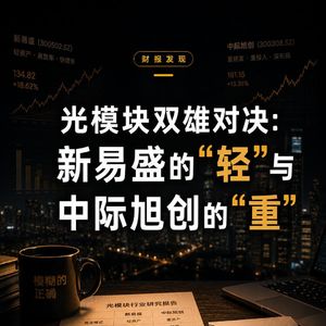 光模块双雄对决:新易盛的“轻”与中际旭创的“重”