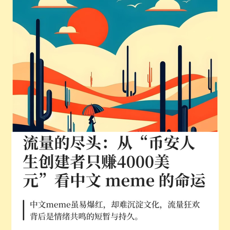 流量的尽头:从币安人生暴雷看中文meme命运 episode artwork