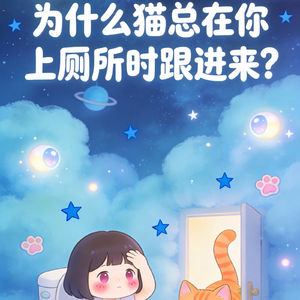 为什么猫总在你上厕所时跟进来？