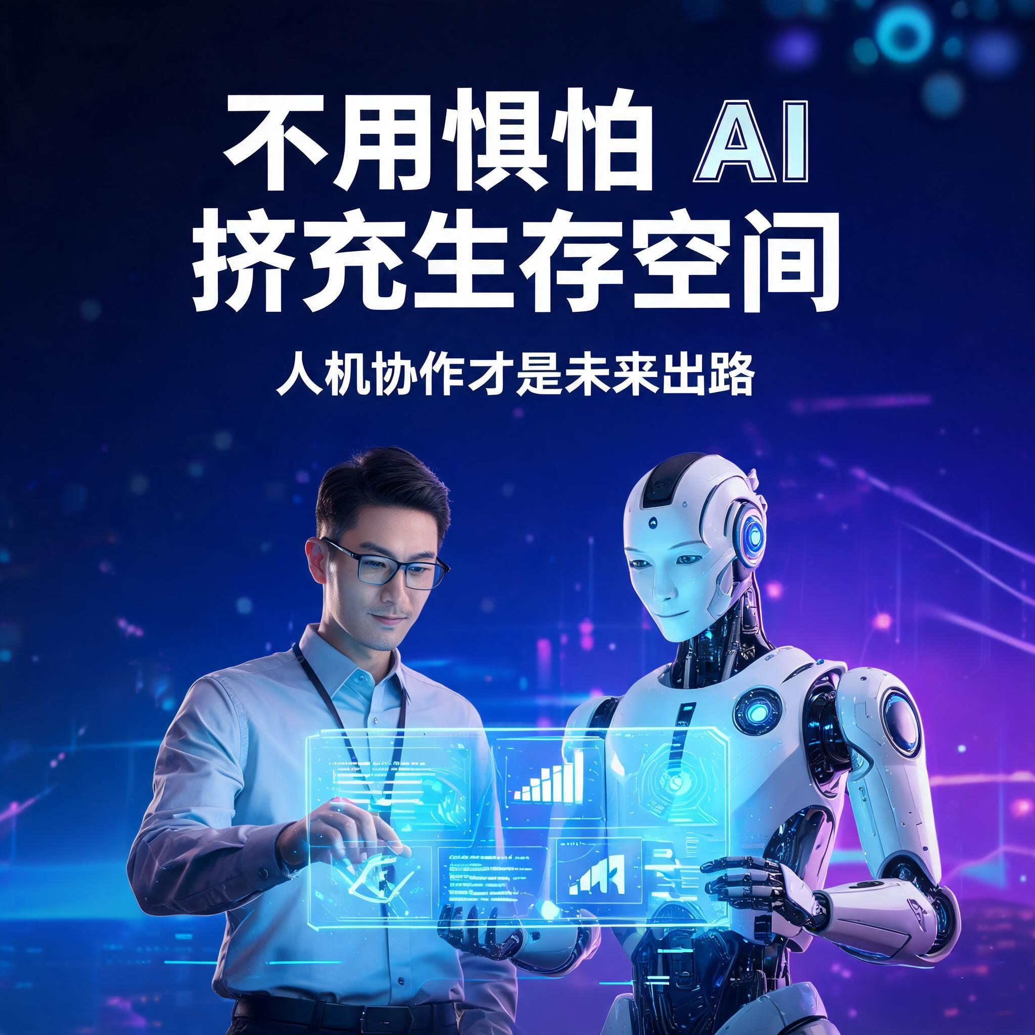 不用惧怕 AI 挤占生存空间，人机协作才是未来出路 episode artwork