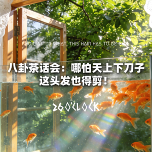 八卦茶话会：哪怕天上下刀子！ 这头发也得剪！