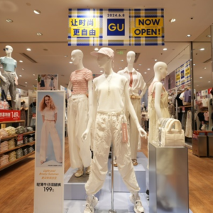 优衣库姐妹品牌GU在中国二次创业