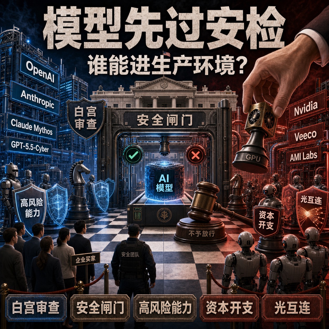 模型安全审查、Nvidia股权投资、Veeco订单：算力链条重新定价 episode artwork