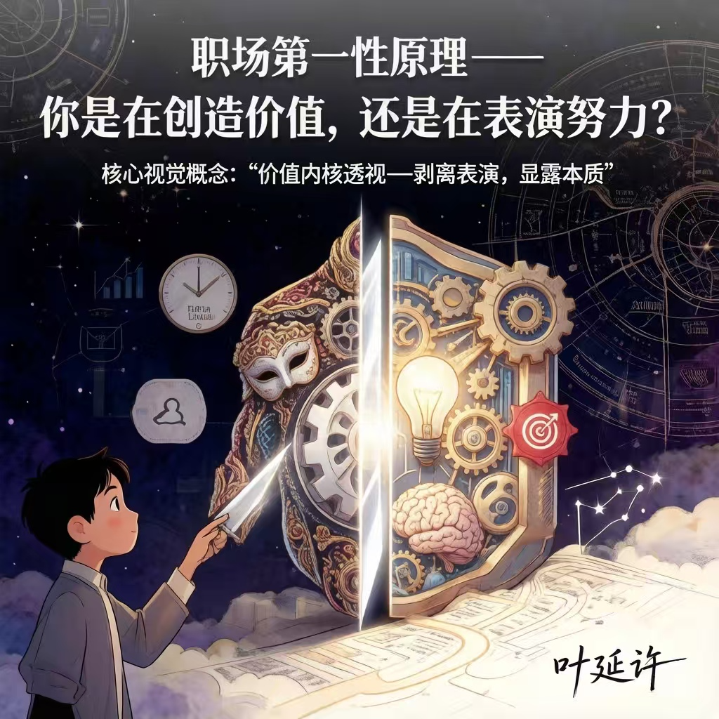 《启程向内看》-职场的第一性原理（是价值；不是努力） episode artwork