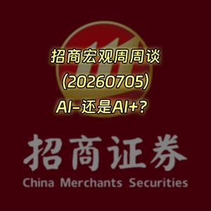 20260705-招商宏观周周谈:AI-还是AI+?