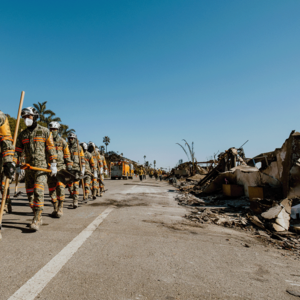 CNN 10｜30-day tariff pause, wildfire cleanup, humanitarian