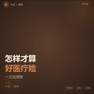 EP02丨怎样才算一款好的医疗险，一文说清楚