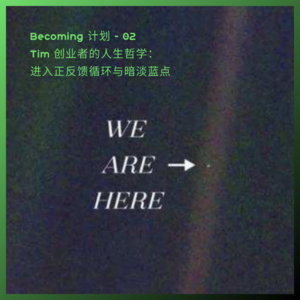 02 Tim 创业者的人生哲学:进入正反馈循环与暗淡蓝点