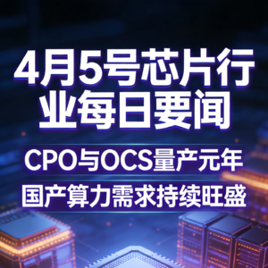 芯片行业每日要闻（20260405）