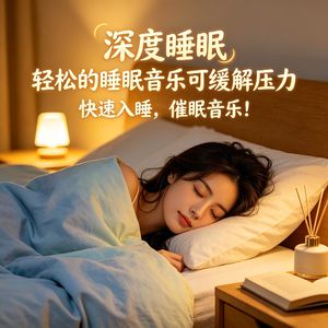 深度睡眠，轻松的睡眠音乐可缓解压力，快速入睡，催眠音乐！
