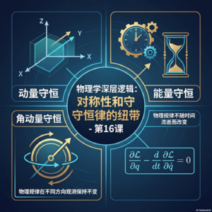 《基于对称性的物理学》第16课-物理学深层逻辑：对称性和守恒律的纽带