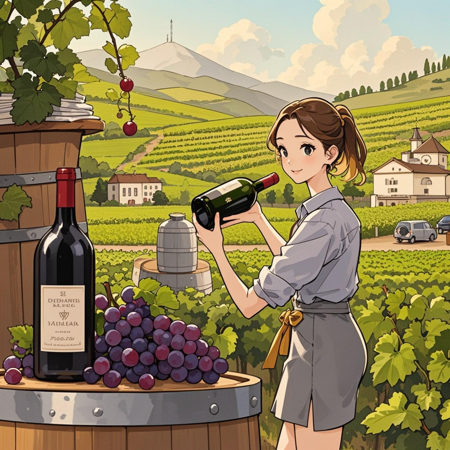 cover of episode “父亲希望我种地，我却种出了法国的浪漫” | 对话莹博士有酒主理人潘莹【葡萄酒】