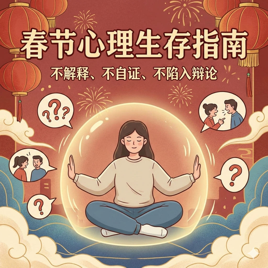 Vol.47. 【春节心理生存指南】｜不解释、不自证、不陷入辩论 episode artwork
