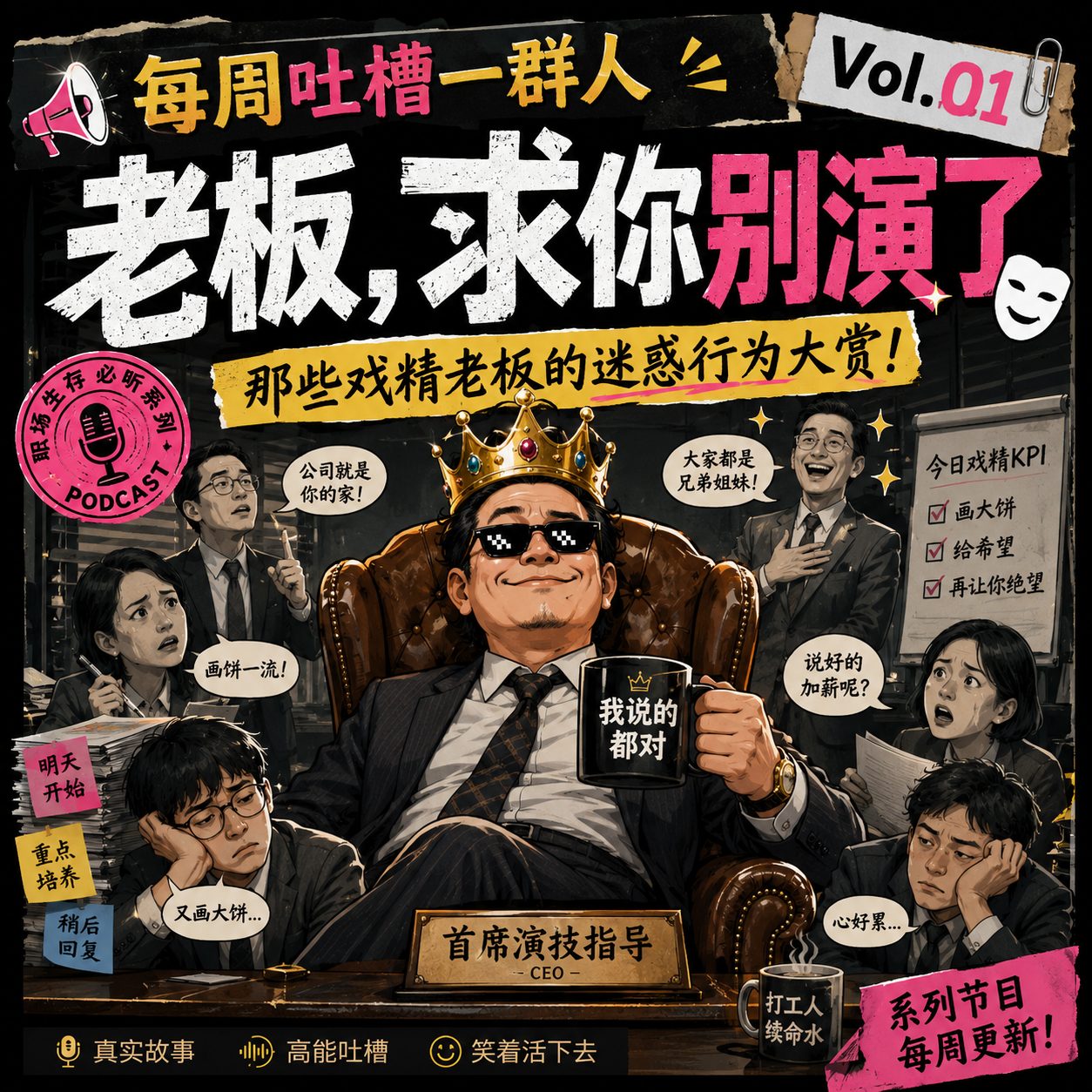 老板,求你别演了---每周吐槽一群人 Vol.02 episode artwork