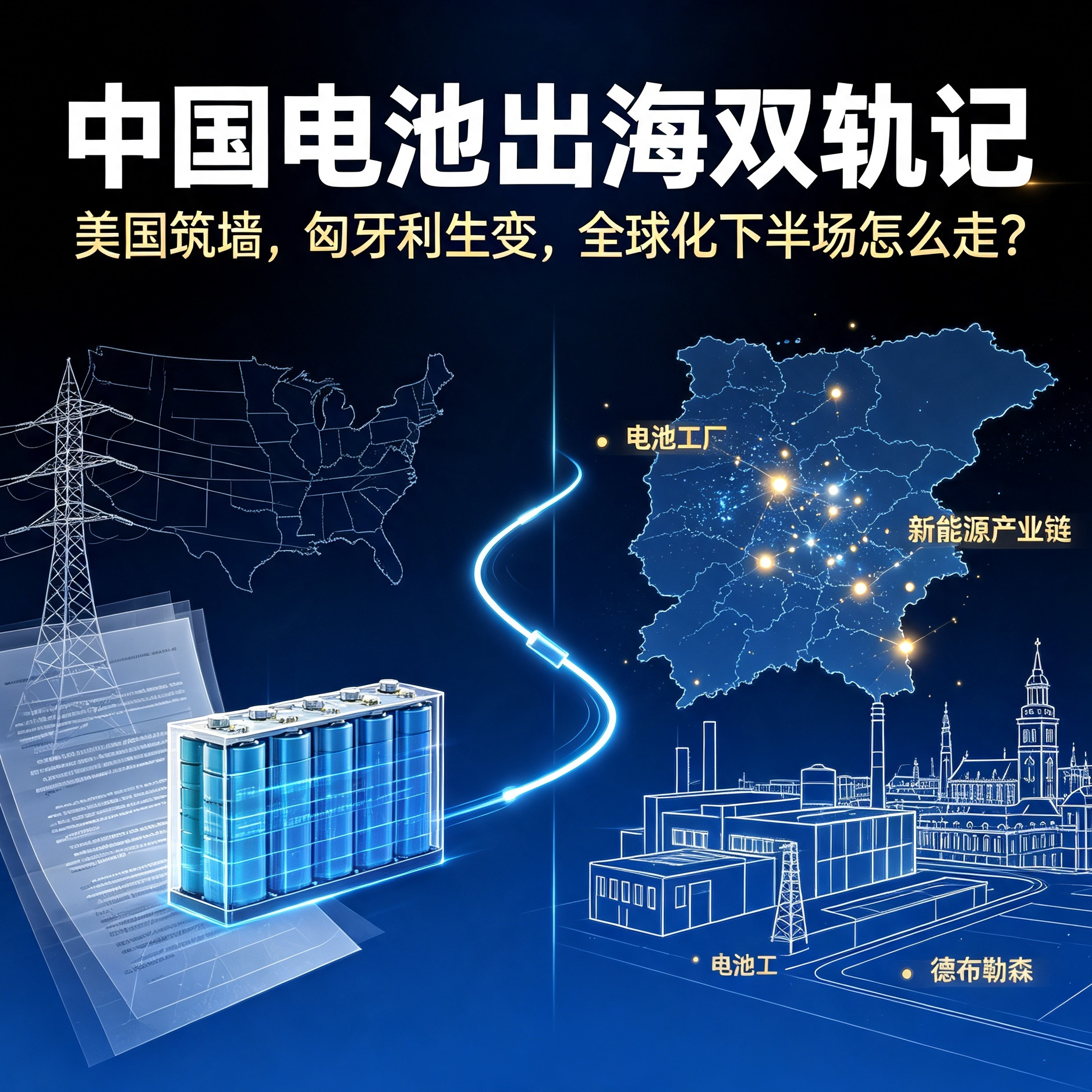 EP24｜中国电池出海双轨记：美国筑墙，匈牙利生变，全球化下半场怎么走？ episode artwork
