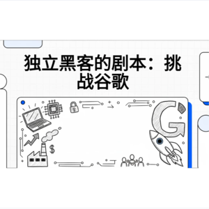 独立黑客的剧本：挑战谷歌