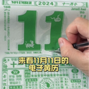 2024.11.11电子黄历