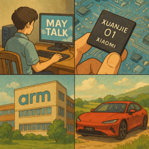 「EP6 端午安康」抛开学新闻学的来聊聊最近芯片和汽车热点 玄戒O1和YU7