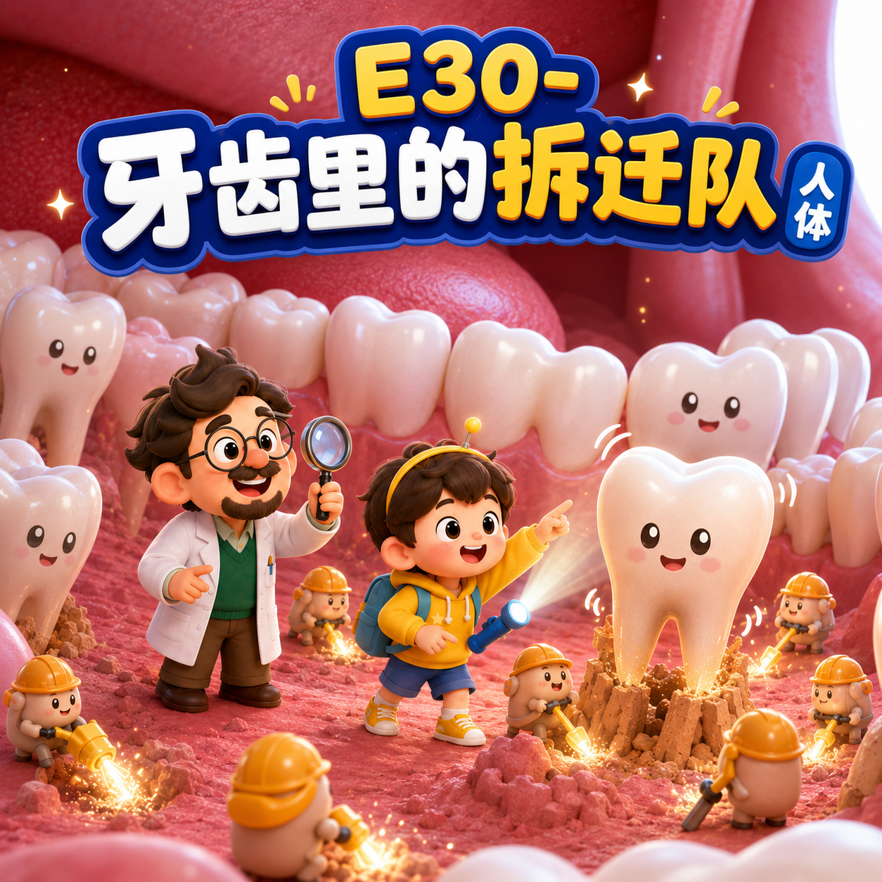 E30-牙齿里的拆迁队｜人体 episode artwork