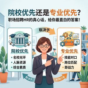 选学校还是选专业？HR不会告诉你的实话！