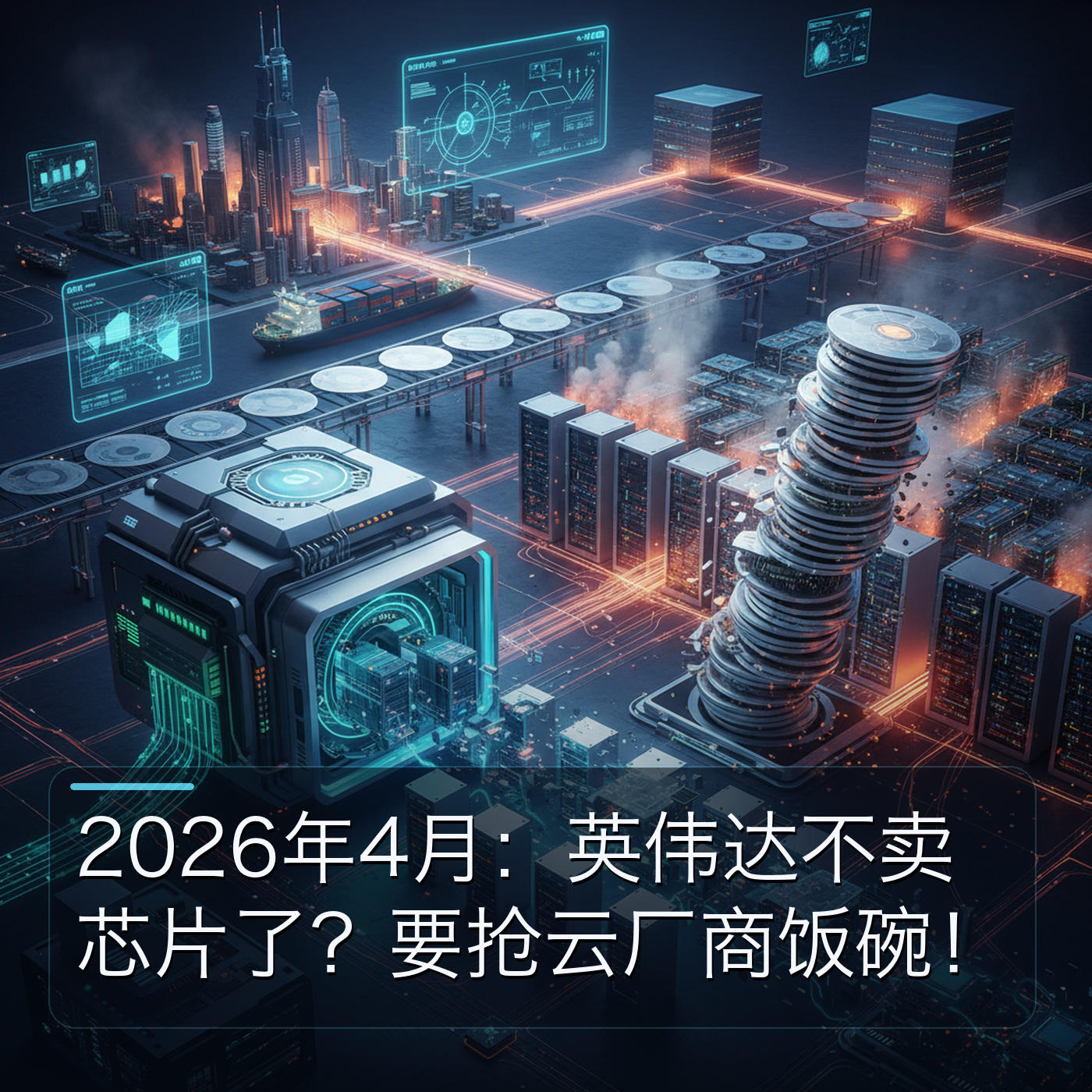 2026年4月：英伟达不卖芯片了？要抢云厂商饭碗！ episode artwork