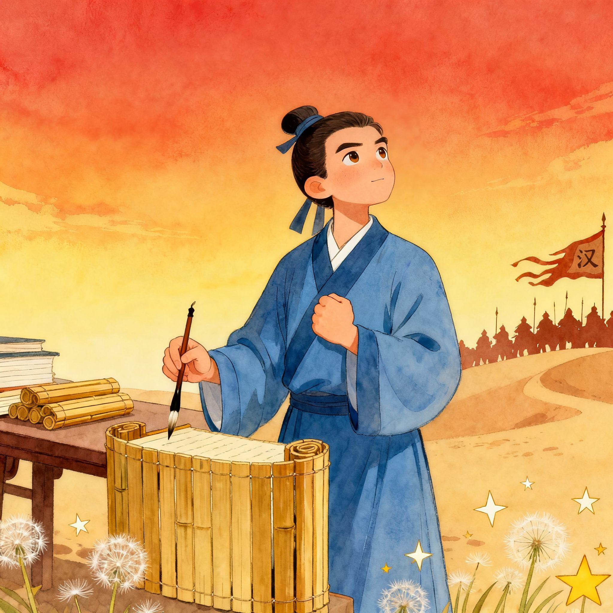 E177 成语故事小屋：投笔从戎 episode artwork