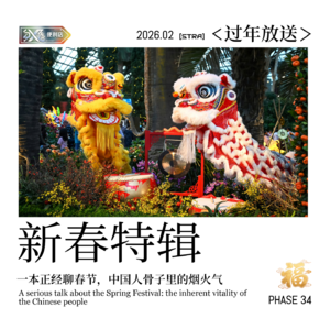 Vol.34 新春特辑|一本正经聊春节,中国人骨子里的烟火气