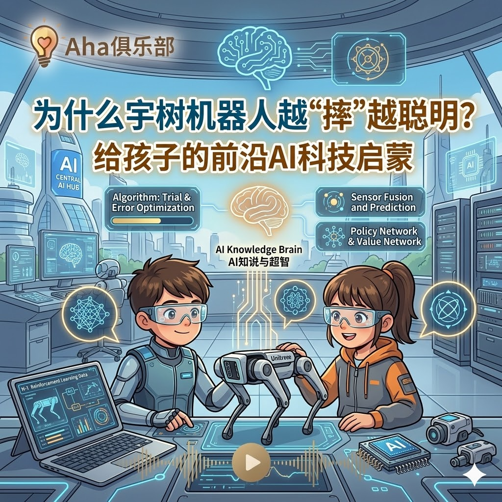 Vol1.4【百科】 为什么宇树机器人越“摔”越聪明？给孩子的前沿AI科技启蒙 episode artwork