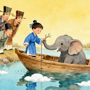 E157 成语故事小屋：曹冲称象