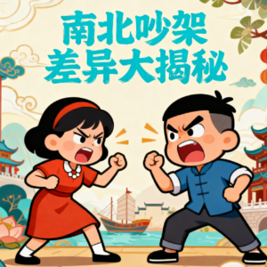 喜人音波：南北吵架差异大PK