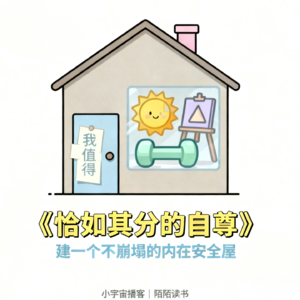 VOL.007觉得 “我不配”?这本书拆透自尊四象限,你不是 “冒牌货”