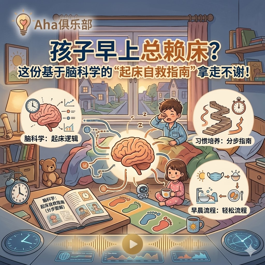 Vol2.3 【情绪】 孩子早上总赖床？这份基于脑科学的“起床自救指南”拿走不谢！ episode artwork