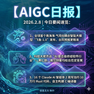 2026.02.08 AI新鲜事