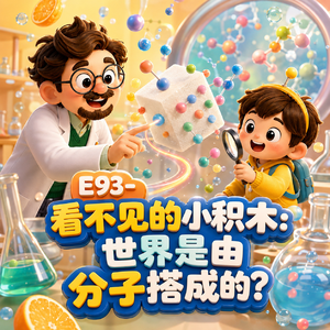 E93-看不见的小积木:世界是由分子搭成的?|物理