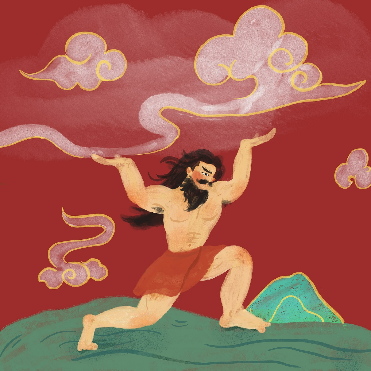 100-毕读神话①盘古睡了18000年，长了18000年，站了18000年 episode artwork