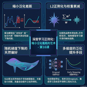 《理解深度学习》第16课-深度学习正则化：缩小泛化差距的艺术