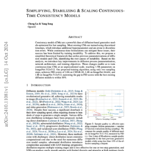 【第62期】sCMs：比Diffusion更快的图像生成算法