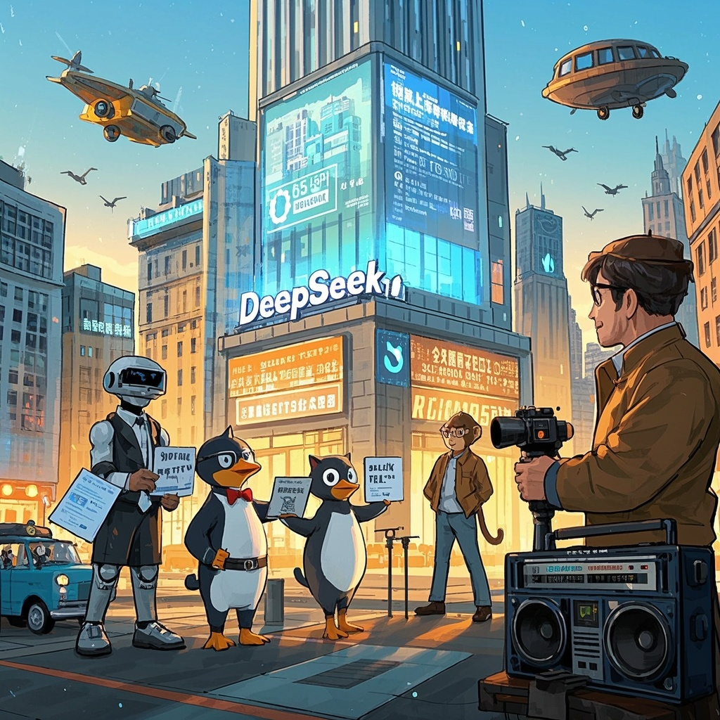 科技巨头们的AI马拉松DeepSeek领跑，但谁能笑到最后？ episode artwork