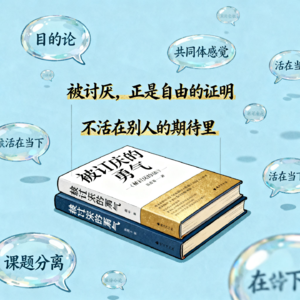 《被讨厌的勇气》:拥有被讨厌的勇气,才能获得真正的自由