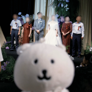 以很特别的角色沉浸式参与了好朋友的婚礼 📅 Oct.2