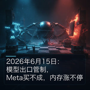 2026年6月:模型禁,Meta买不成,内存卡脖