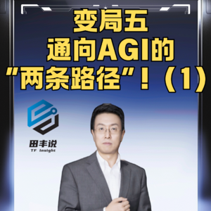 第399集 变局五：通向AGI的“两条路径”！（1）