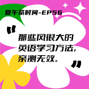 EP56 学了20多年英语我终于领悟，最好的秘诀，是对自己诚实。