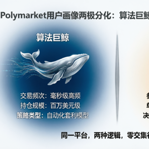 揭秘预测市场真相：2%高频玩家撑起90%交易量，散户只是“气氛组”？