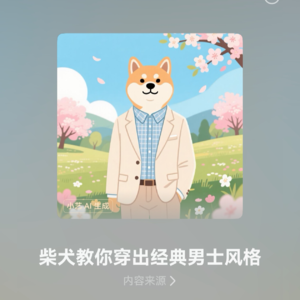 柴犬教你穿出经典男士风格