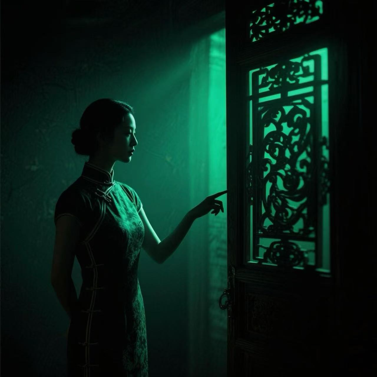 【月半怪谈】Vol.007指路女人：深夜指路的女人救了我一命；朋友圈灵异图片，竟有人搭在肩上... episode artwork